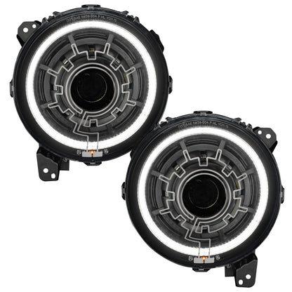 Oracle Lighting 18-22 Jeep Wrangler JL Oculus Bi-LED Projector Headlights