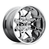 Fuel D508 CHROME PLATED 20x12 6x135/6x139.7 Wheels | Offset: -44 | Backspace: 4.77 | Bore: 106.1