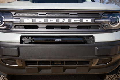 LED Light Kit | Bumper Mount | 20" Chrome Single Row | Ford Bronco Sport (21-23)