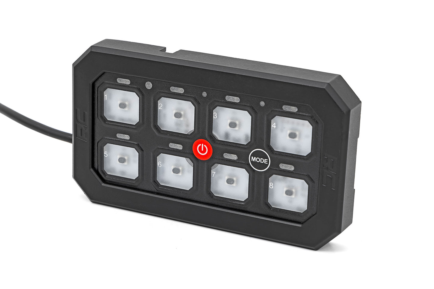 Bluetooth | 8 Gang Switch Panel | RGB Backlit Buttons | Multifunction Modes