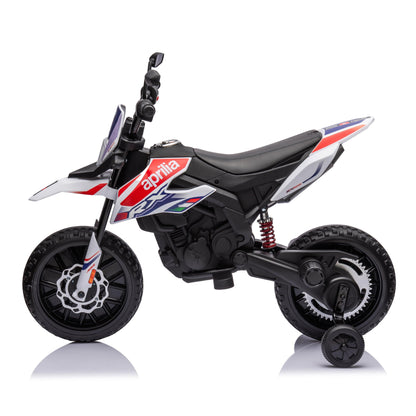 12V Aprilia Motorcycle 1 Seater Ride On for Kids