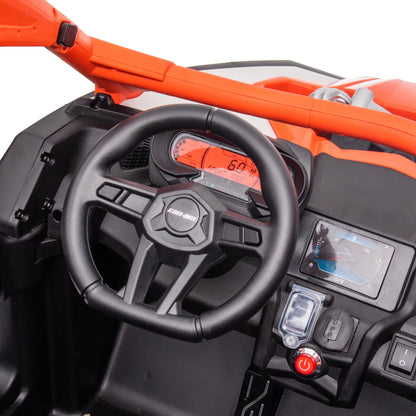 Officially Licensed Can-Am Maverick 24V 2-Seater Kids Ride-On UTV