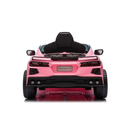 12V Chevrolet Corvette C8 1-Seater Kids Ride-On Car