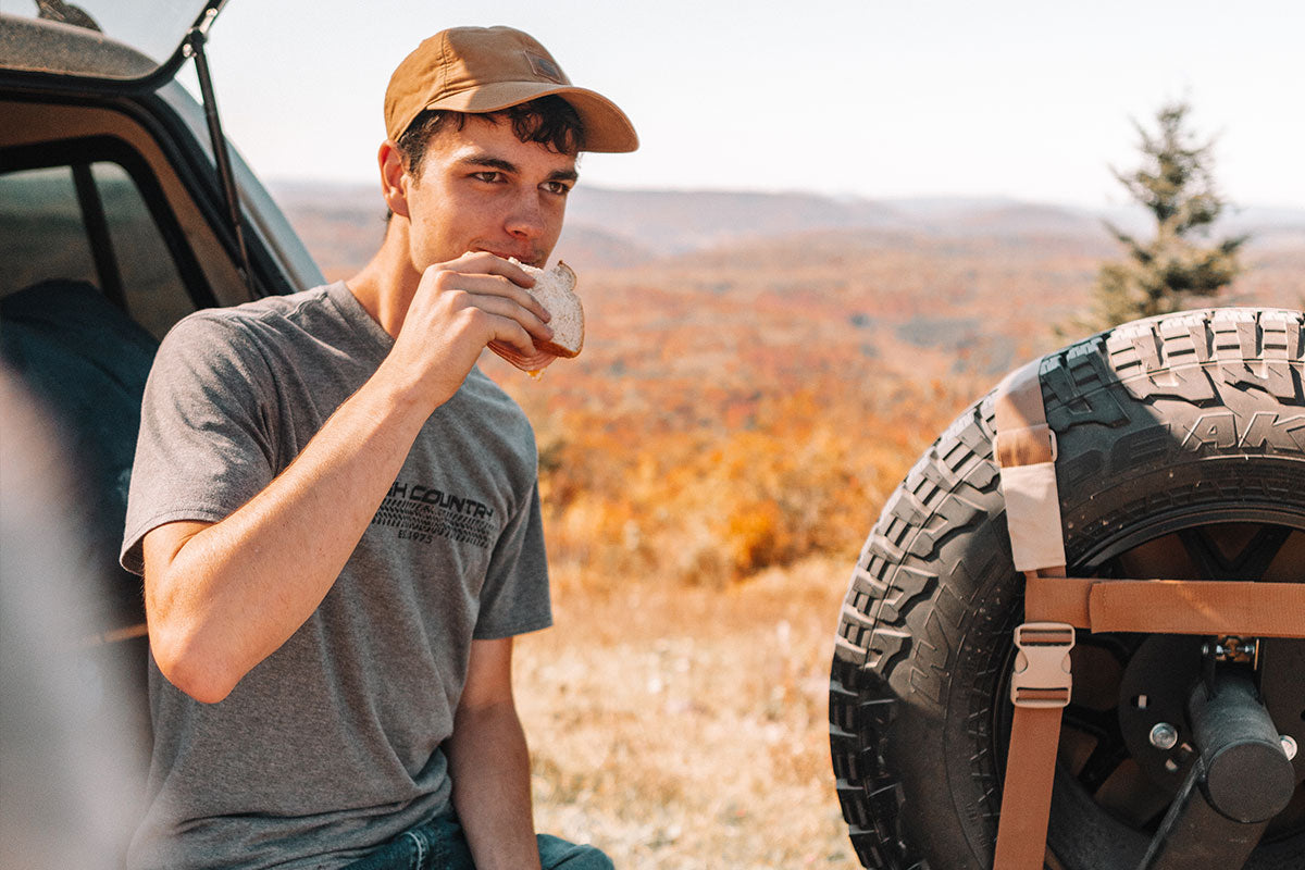 Rough Country T-Shirt | Horizontal Tread | Grey | XL