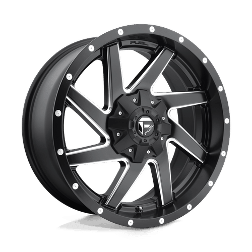 Fuel D594 MATTE BLACK MILLED 20x10 5x139.7/5x150 Wheels | Offset: -18 | Backspace: 4.79 | Bore: 110.1