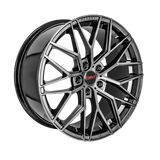 DIM RE-688 HYBER BLACK Grey 17x7.5 5x114.3 Wheels | Offset: 38 | Backspace: nan | Bore: nan