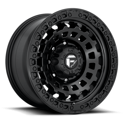 Fuel D633 ZEPHYR MATTE BLACK 17x9 8x170 Wheels | Offset: -12 | Backspace: 5.47 | Bore: 125.1