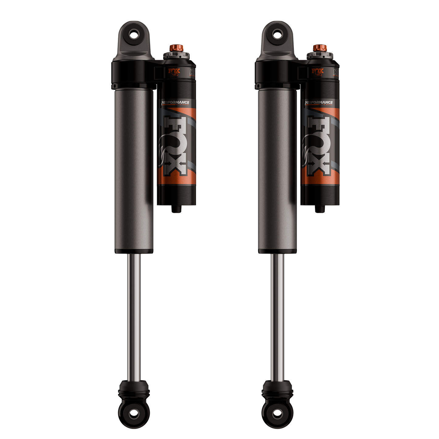 FOX 2.5 Rear Shocks w/ DSC Reservoir Adjuster | 0-1.5 Inch Lift | Performance Elite Series | Chevy Silverado and GMC Sierra 1500 (07-18)