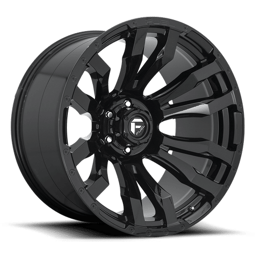 Fuel D675 BLITZ GLOSS BLACK 16x8 5x139.7 Wheels | Offset: 1 | Backspace: 4.54 | Bore: 108
