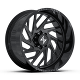 Sentali Forged SF7GB Gloss Black 26x12 5x139.7 Wheels | Offset: -44 | Backspace: 4.75 | Bore: 77.8