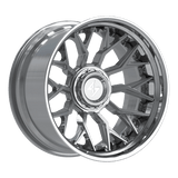SENTALI BFX BFX2 Polished Lip / Brushed Centre 22x10 8x165.1/8x170 Wheels | Offset: -24 | Backspace: nan | Bore: 125.2