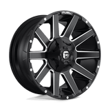 Fuel D616 MATTE BLACK MILLED 20x9 8x180 Wheels | Offset: 20 | Backspace: 5.79 | Bore: 124.2