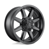 Fuel D436 SATIN BLACK 20x9 6x135/6x139.7 Wheels | Offset: 1 | Backspace: 5.04 | Bore: 106.1