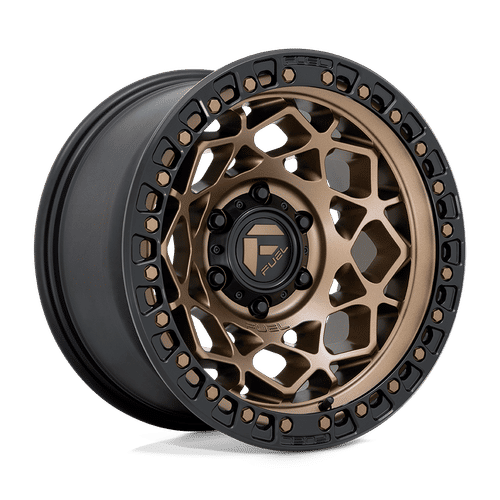Fuel D785 BRONZE WITH MATTE BLACK RING 17x9 6x139.7 Wheels | Offset: 1 | Backspace: 5.04 | Bore: 106.1