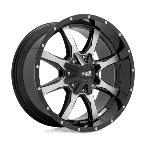 Moto Metal MO970 GLOSS BLACK MACHINED FACE 17x9 6x135/6x139.7 Wheels | Offset: -12 | Backspace: 4.53 | Bore: 106.1