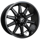 XF OFFROAD XF-219 Matte Black 17x9 6x135/6x139.7 Wheels | Offset: 12 | Backspace: nan | Bore: 106.4