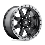 Fuel D551 MATTE BLACK GUN METAL RING 18x10 6x139.7 Wheels | Offset: -12 | Backspace: 5.03 | Bore: 108