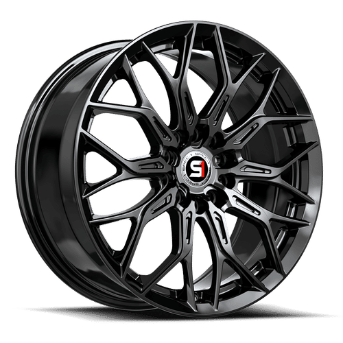 SPEC-1 RACING SP-57 Gloss Black 17x7.5 5x110/5x114.3 Wheels | Offset: 42 | Backspace: nan | Bore: nan