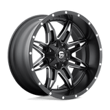 Fuel D567 MATTE BLACK MILLED 20x9 8x170 Wheels | Offset: 1 | Backspace: 5.04 | Bore: 125.1