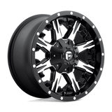 Fuel D541 MATTE BLACK MACHINED 20x10 8x165.1 Wheels | Offset: -12 | Backspace: 5.03 | Bore: 125.1