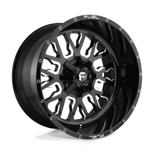 Fuel D611 GLOSS BLACK MILLED 18x9 5x114.3/5x127 Wheels | Offset: -12 | Backspace: 4.53 | Bore: 78.1