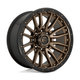 Fuel D681 MATTE BRONZE BLACK BEAD RING 22x10 8x180 Wheels | Offset: -18 | Backspace: 4.79 | Bore: 124.2