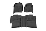 Flex-Fit Floor Liners | FR & RR | FR Bucket | Extended | Chevy/GMC 1500/2500/3500 (99-06 & Classic)