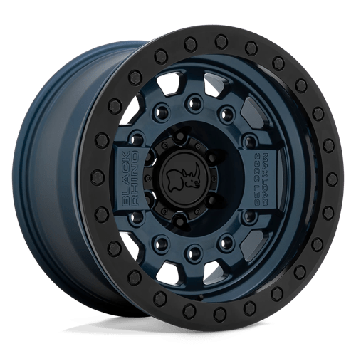 Black Rhino BRAVG 17X8.5 6X5.5 N-BLU BLK-HDW -30MM Wheels