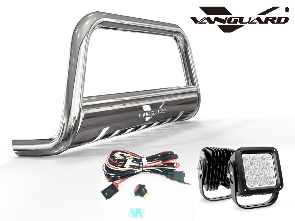 Vanguard Stainless Steel Front Guards Bull Bars Bumper Guard for 2009-2014 volkswagen routan nan