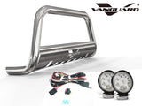 Vanguard Stainless Steel Front Guards Bull Bars Bumper Guard for 2011-2013 infiniti qx56 nan