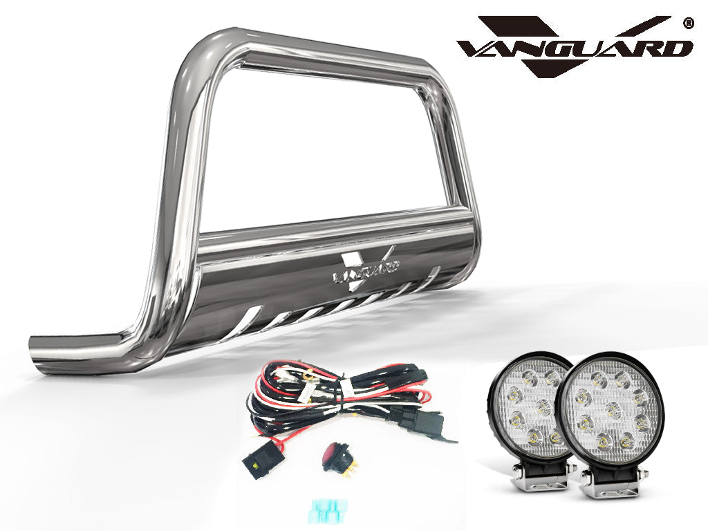 Vanguard Stainless Steel Front Guards Bull Bars Bumper Guard for 2013-2019 ford escape nan