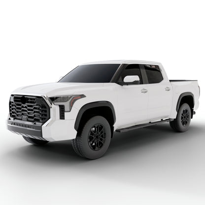 Vanguard Black Powdercoat Side Steps & Running Boards Running Boards Running Board for 2022-2025 toyota tundra
