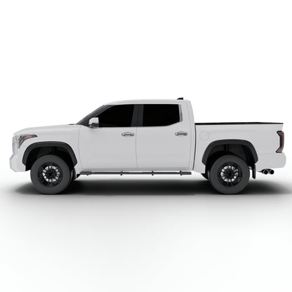 Vanguard Black Powdercoat Side Steps & Running Boards Running Boards Running Board for 2022-2025 toyota tundra