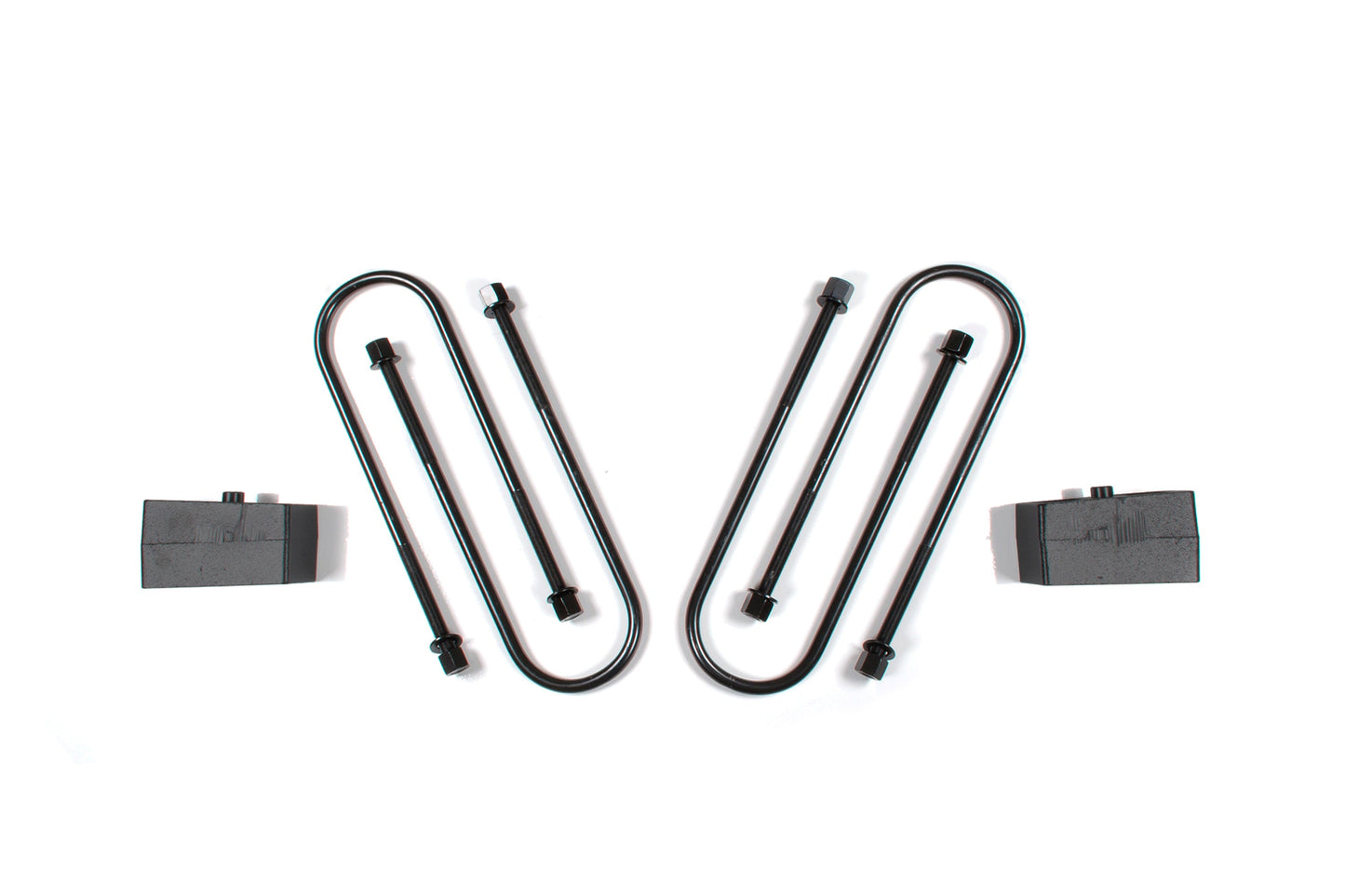 2\\" Block Kit - 4in U-bolts | Ram 3500 (13-18) 4WD
