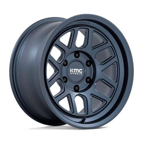 KMC KM446 17X8.5 6X5.5 MTL-BLUE -10MM Wheels
