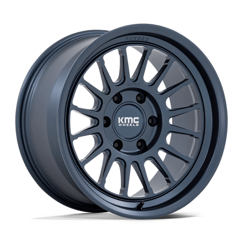 KMC KM447 18X9 6X5.5 MTL-BLUE -12MM Wheels