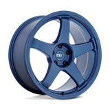 Motegi MR151 18X8.5 5X100 S-MTLC BLUE 30MM Wheels