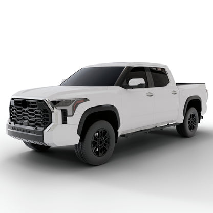 Vanguard Black Powdercoat Side Steps & Running Boards Side Steps Running Board for 2022-2025 toyota tundra