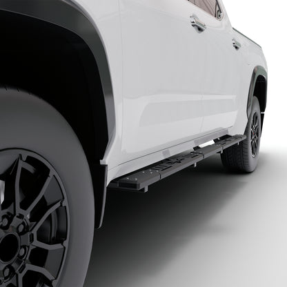 Vanguard Black Powdercoat Side Steps & Running Boards Side Steps Running Board for 2022-2025 toyota tundra
