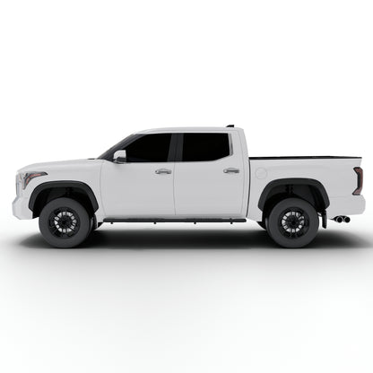 Vanguard Black Powdercoat Side Steps & Running Boards Running Boards Running Board for 2022-2025 toyota tundra