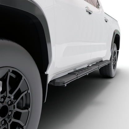 Vanguard Black Powdercoat Side Steps & Running Boards Running Boards Running Board for 2022-2025 toyota tundra
