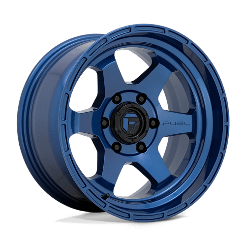 Fuel 1PC D739 17X9 6X4.5 DRK-BLUE 01MM Wheels