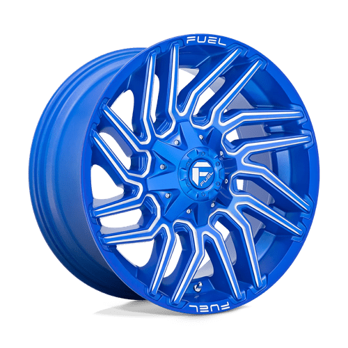 Fuel 1PC D774 20X10 8X170 BLUE-MILL -18MM Wheels