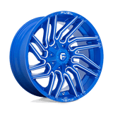 Fuel 1PC D774 22X10 8X180 BLUE-MILL -18MM Wheels