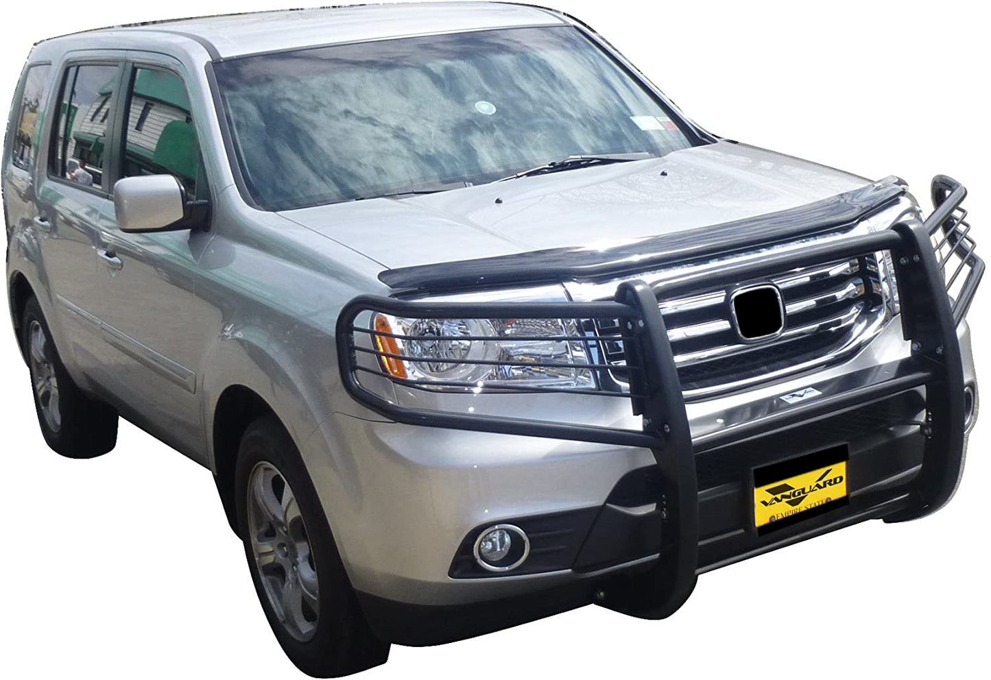 Vanguard Black Powdercoat Front Guards Brush Guards Bumper Guard for 2014-2018 chevrolet silverado 1500 nan