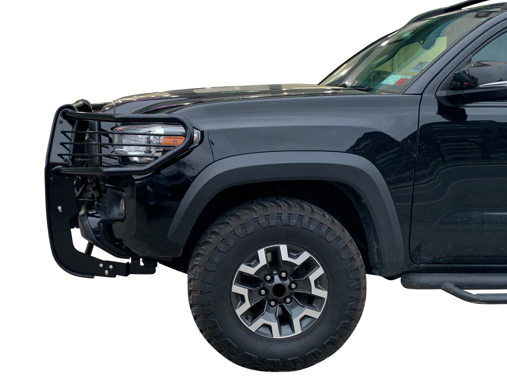 Vanguard Black Powdercoat Front Guards Brush Guards Bumper Guard for 2016-2023 toyota tacoma