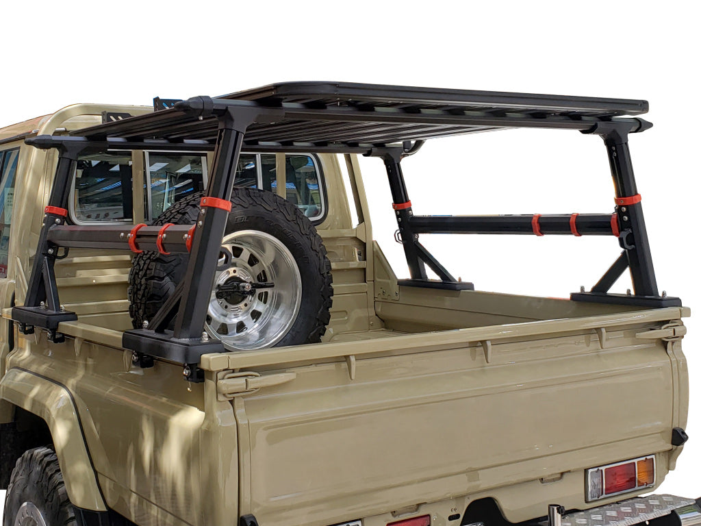 Vanguard Black Powdercoat Roll Bars & Truck Bed Accessories Bed Racks Truck Bed Rack for 2005-2023 toyota tacoma
