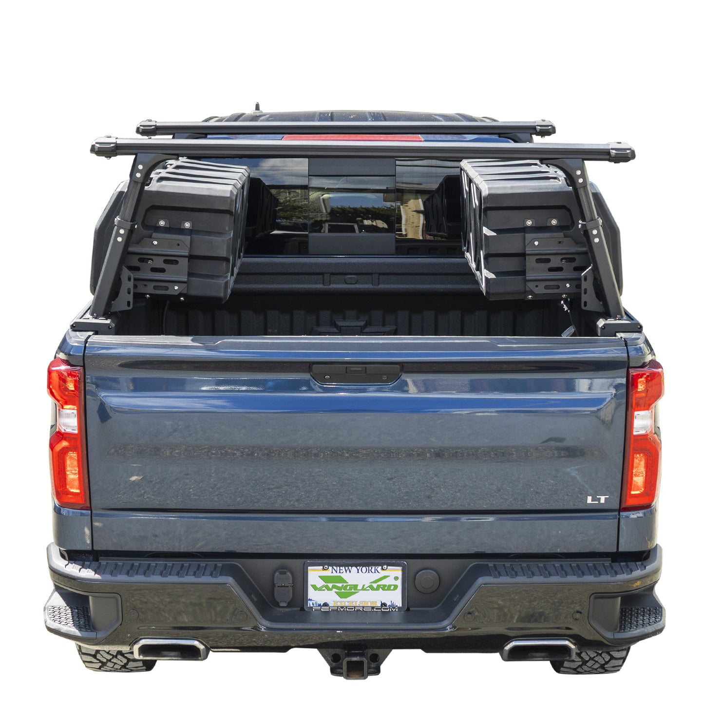 Vanguard Black Powdercoat Roll Bars & Truck Bed Accessories Bed Bars Roll Bar for 2005-2024 nissan frontier