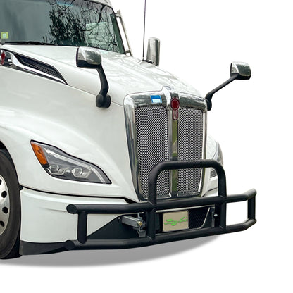 Vanguard Black Powdercoat Front Guards Brush Guards Bumper Guard for 2022-2024 kenworth t680