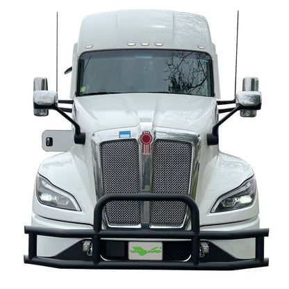 Vanguard Black Powdercoat Front Guards Brush Guards Bumper Guard for 2022-2024 peterbilt 579